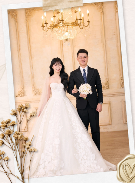 Cẩm Nhung và Trung Quyền trong bộ ảnh cưới